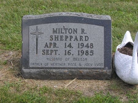 SHEPPARD, MILTON R. - Delaware County, Iowa | MILTON R. SHEPPARD 