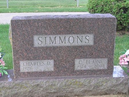 SIMMONS, C. ELAINE - Delaware County, Iowa | C. ELAINE SIMMONS 