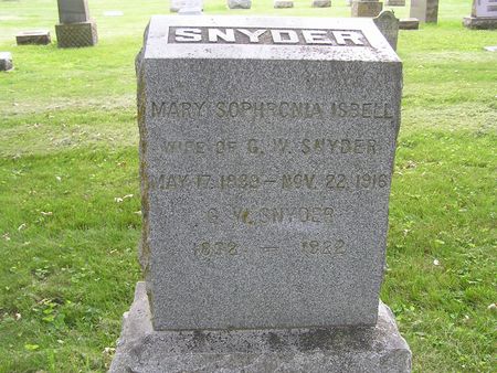 SNYDER, GEORGE - Delaware County, Iowa | GEORGE SNYDER 