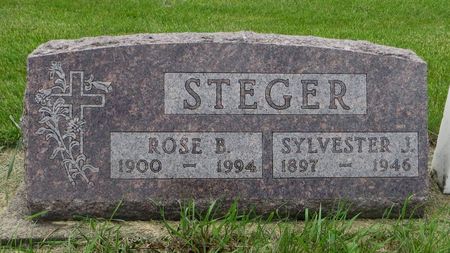 STEGER, ROSE B. - Delaware County, Iowa | ROSE B. STEGER 