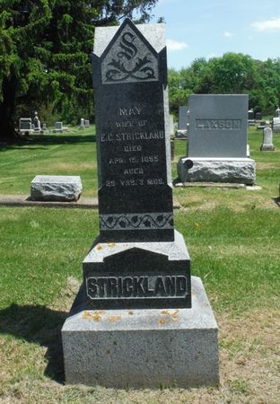 STRICKLAND, MAY - Delaware County, Iowa | MAY STRICKLAND 
