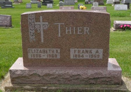 THIER, FRANK A. - Delaware County, Iowa | FRANK A. THIER 
