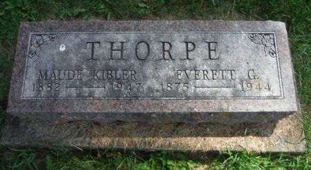 THORPE, MAUDE - Delaware County, Iowa | MAUDE THORPE 