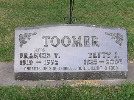 TOOMER, FRANCIS V. - Delaware County, Iowa | FRANCIS V. TOOMER 