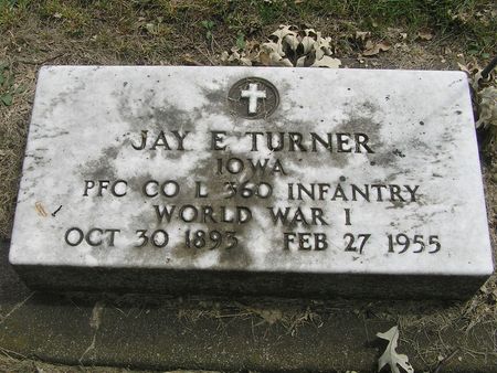 TURNER, JAY E. - Delaware County, Iowa | JAY E. TURNER 
