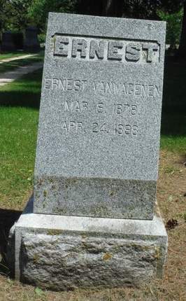 VANWAGENEN, ERNEST - Delaware County, Iowa | ERNEST VANWAGENEN 