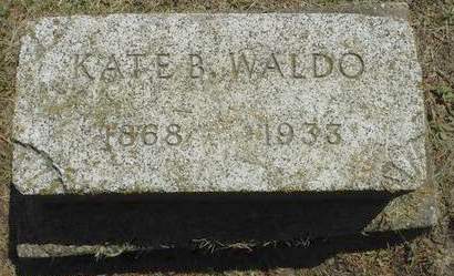 WALDO, KATE B. - Delaware County, Iowa | KATE B. WALDO 
