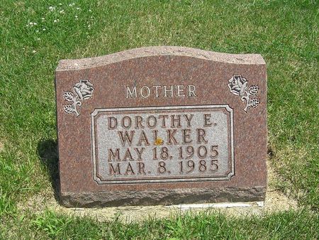 WALKER, DOROTHY E. - Delaware County, Iowa | DOROTHY E. WALKER 