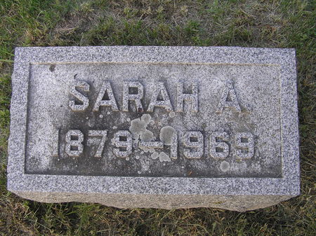 WALL, SARAH A. - Delaware County, Iowa | SARAH A. WALL 