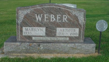 WEBER, ARTHUR - Delaware County, Iowa | ARTHUR WEBER 