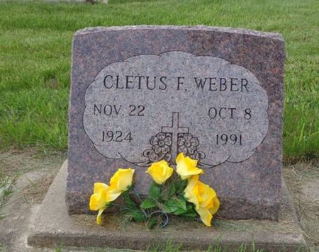 WEBER, CLETUS F. - Delaware County, Iowa | CLETUS F. WEBER 