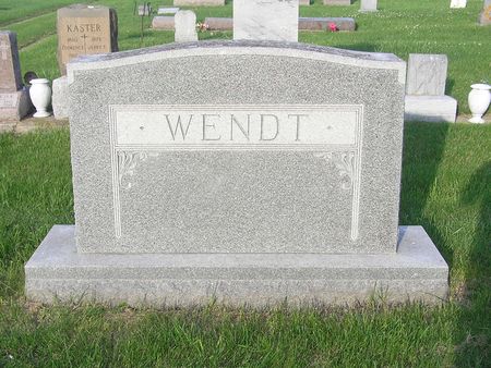 WENDT, CHARLES - Delaware County, Iowa | CHARLES WENDT 