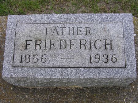 WENDT, FRIEDERICH - Delaware County, Iowa | FRIEDERICH WENDT 