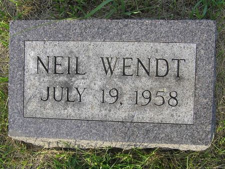 WENDT, NEIL - Delaware County, Iowa | NEIL WENDT 