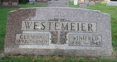 WESTEMEIER, WINIFRED - Delaware County, Iowa | WINIFRED WESTEMEIER 