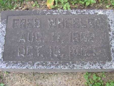 WHEELER, FRED - Delaware County, Iowa | FRED WHEELER 