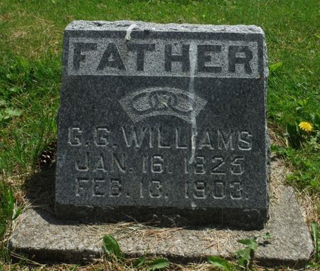 WILLIAMS, G. G. - Delaware County, Iowa | G. G. WILLIAMS 