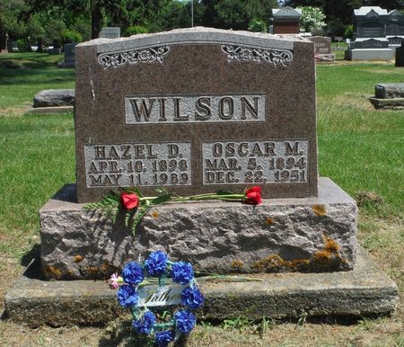 WILSON, HAZEL D. - Delaware County, Iowa | HAZEL D. WILSON 