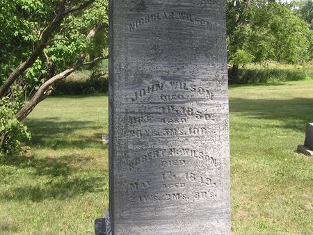 WILSON, JOHN - Delaware County, Iowa | JOHN WILSON 