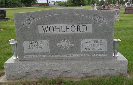 WOHLFORD, WALTER C. - Delaware County, Iowa | WALTER C. WOHLFORD 