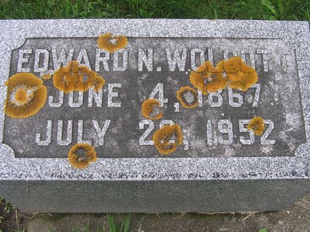 WOLCOTT, EDWARD N. - Delaware County, Iowa | EDWARD N. WOLCOTT 