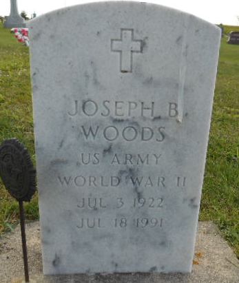 WOODS, JOSEPH B. - Delaware County, Iowa | JOSEPH B. WOODS 