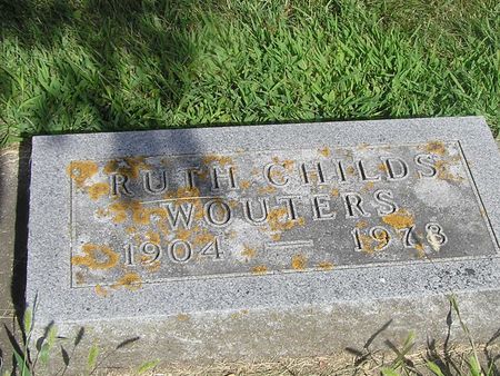 WOUTERS, RUTH - Delaware County, Iowa | RUTH WOUTERS 