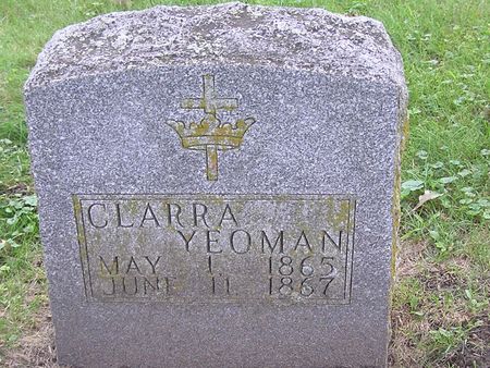 YEOMAN, CLARRA - Delaware County, Iowa | CLARRA YEOMAN 