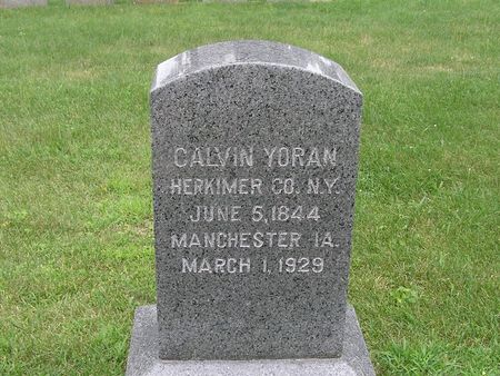 YORAN, CALVIN - Delaware County, Iowa | CALVIN YORAN 