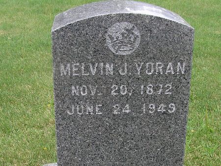YORAN, MELVIN J, - Delaware County, Iowa | MELVIN J, YORAN 