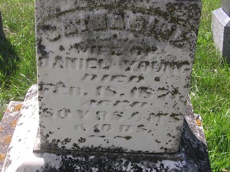 YOUNG, CATHARINE - Delaware County, Iowa | CATHARINE YOUNG 