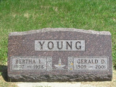 YOUNG, BERTHA L. - Delaware County, Iowa | BERTHA L. YOUNG 