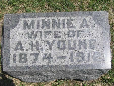 YOUNG, MINNIE - Delaware County, Iowa | MINNIE YOUNG 