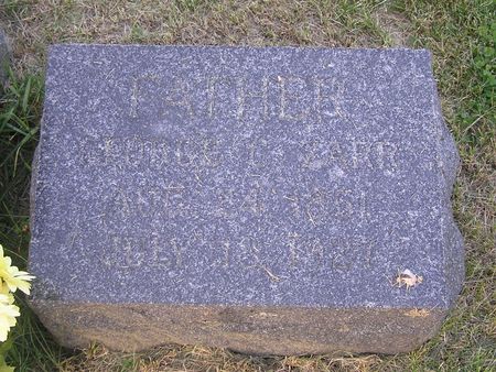 ZARR, GEORGE - Delaware County, Iowa | GEORGE ZARR 