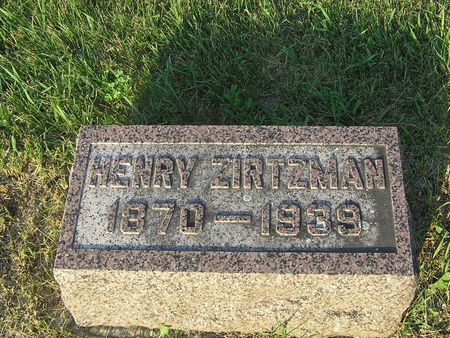 ZIRTZMAN, HENRY - Delaware County, Iowa | HENRY ZIRTZMAN 