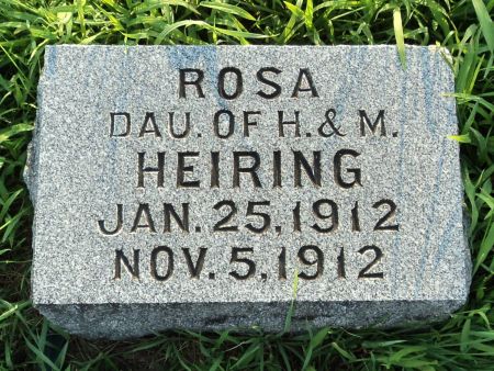 HEIRING, ROSA - Delaware County, Iowa | ROSA HEIRING 