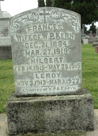 KERN, FRANCES - Delaware County, Iowa | FRANCES KERN 