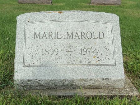 MAROLD, MARIE - Delaware County, Iowa | MARIE MAROLD 