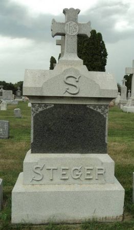 STEGER, FAMILY MONUMENT - Delaware County, Iowa | FAMILY MONUMENT STEGER 
