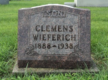 WIEFERICH, CLEMENS - Delaware County, Iowa | CLEMENS WIEFERICH 