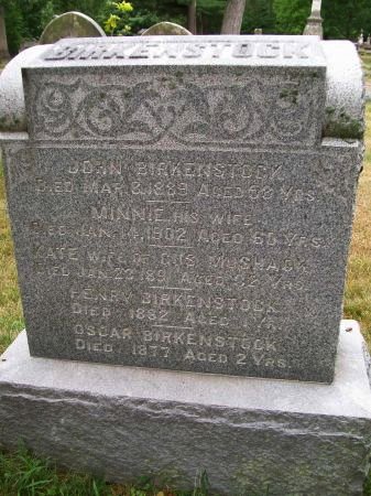 BIRKENSTOCK, JOHN - Des Moines County, Iowa | JOHN BIRKENSTOCK 