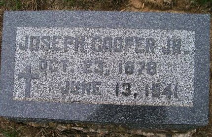 COOPER, JOSEPH JR. - Des Moines County, Iowa | JOSEPH JR. COOPER 