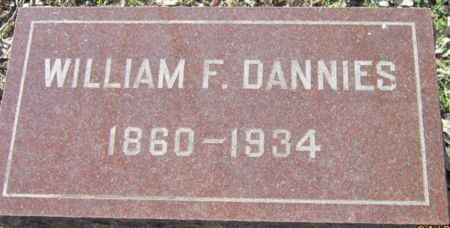 DANNIES, WILLIAM F. - Des Moines County, Iowa | WILLIAM F. DANNIES 