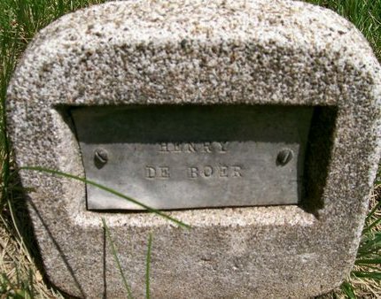 DE BOER, HENRY - Des Moines County, Iowa | HENRY DE BOER 