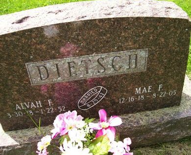 DIETSCH, MAY ELIZABETH - Des Moines County, Iowa | MAY ELIZABETH DIETSCH 