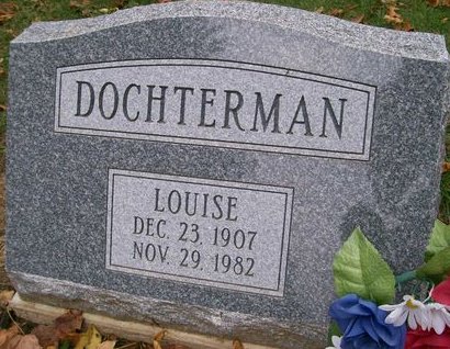 DOCHTERMAN, LOUISE - Des Moines County, Iowa | LOUISE DOCHTERMAN 