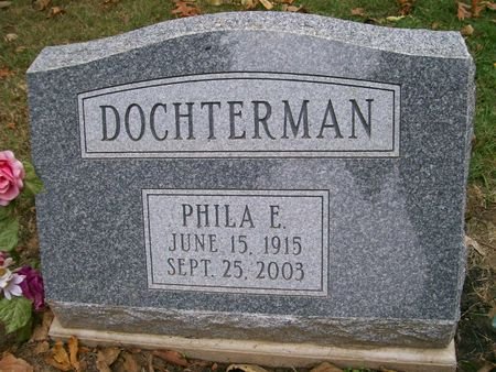 DOCHTERMAN, PHILA ELLEN - Des Moines County, Iowa | PHILA ELLEN DOCHTERMAN 