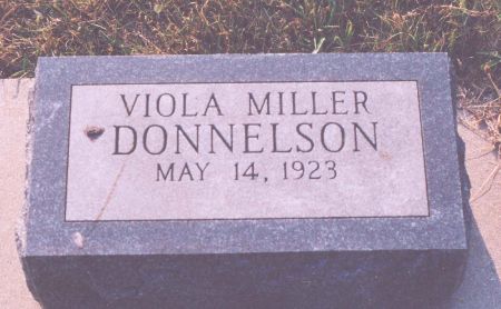 MILLER DONNELSON, VIOLA PHILIPPINA - Des Moines County, Iowa | VIOLA PHILIPPINA MILLER DONNELSON 