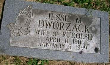 DWORZACK, JESSIE M. - Des Moines County, Iowa | JESSIE M. DWORZACK 