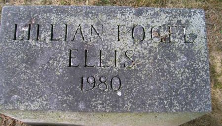 FOGEL ELLIS, LILLIAN - Des Moines County, Iowa | LILLIAN FOGEL ELLIS 